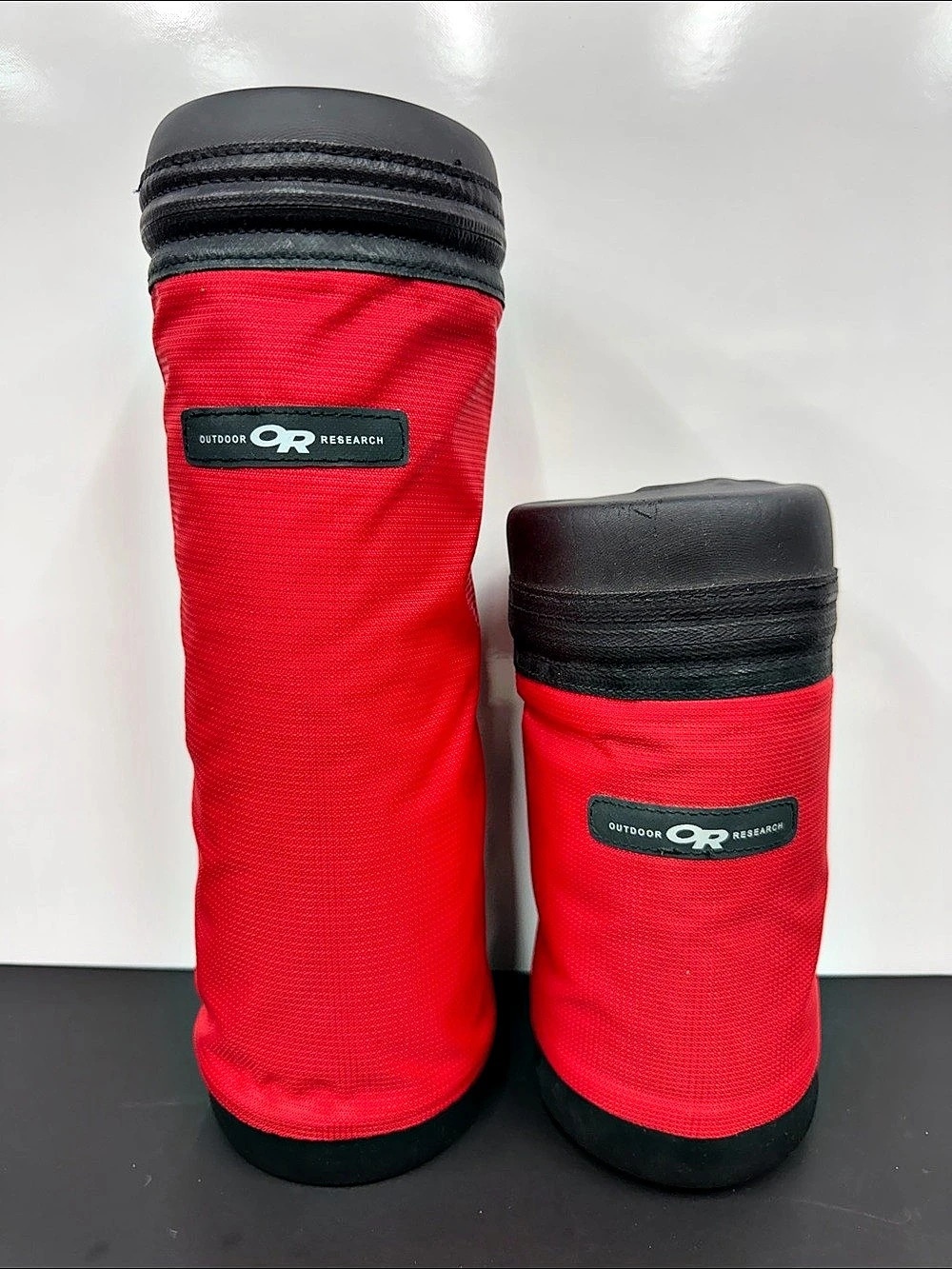 Vintage Outdoor Research OR Water Bottle Parka Insulated Bottle Holders Red – Lo
